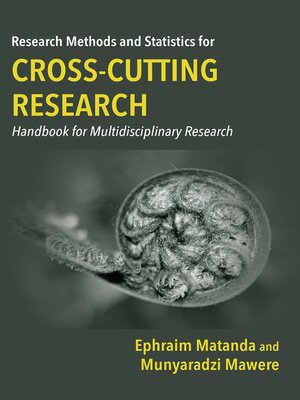 cover image of Research Methods and Statistics for Cross-Cutting Research